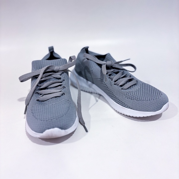 ATHLETIC WORKS Grey running shoes with memory foam - Picture 1 of 7